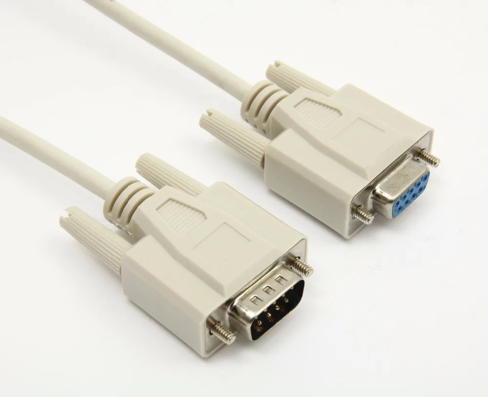 
6FT DB9 Male to DB9 Female Serial RS232 cable Null modem cable DB9 cable 