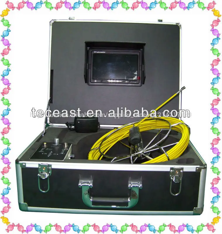 лучшее исполнение водонепроницаемый трубы инспекционной камеры tec-z710d5