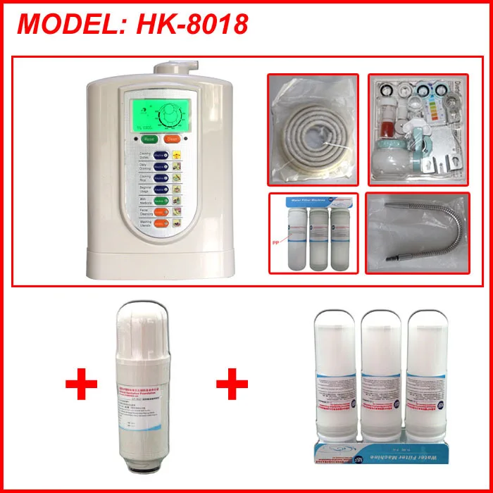 Экономичное щелочной ионизатор воды HK-8018