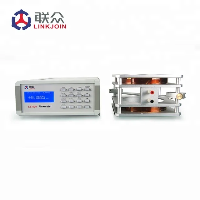 LINKJOIN LZ-820 fluxmeter table model flux density flux meter manufacture CE trade assurance supplier