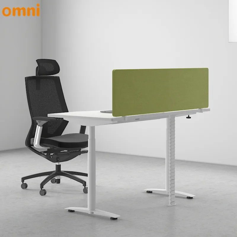 Metal frame sit stand computer desk,work bench adjustable height,electric standing table