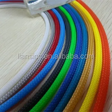 Гибкая плетеная кабельная трубка высокой плотности 4 мм PET