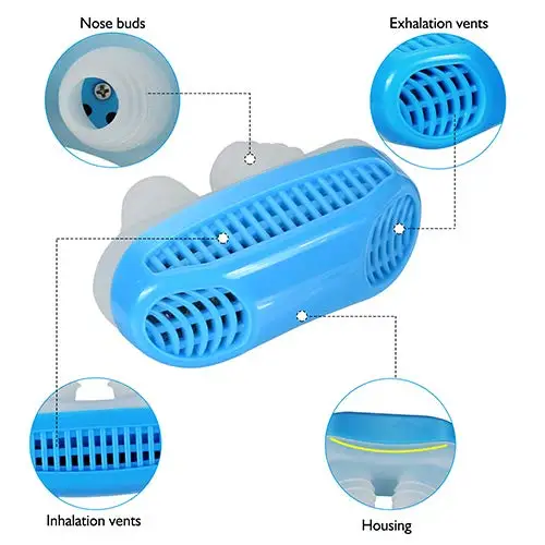 Nose Vents Solution for Comfortable Sleep Anti Snoring Devices to Ease Breathing Air Purifier Filter Stop Snore Nasal Dilators