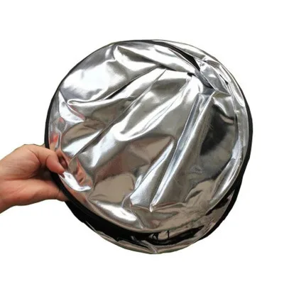 
80CM reflector 5 in 1 soft light plate, supplementary light and subtracter plate, portable bag, folding photographic equip 