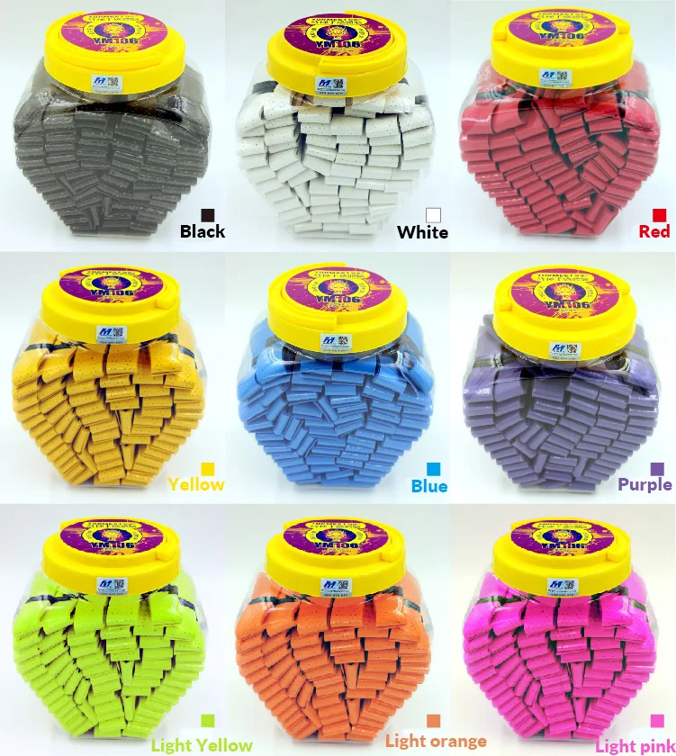 
Brand Tennis Racket mix color Overgrip Anti-skid Sweat Absorbed Soft Wrap quality tennis racket overgrip 60pcs/box 