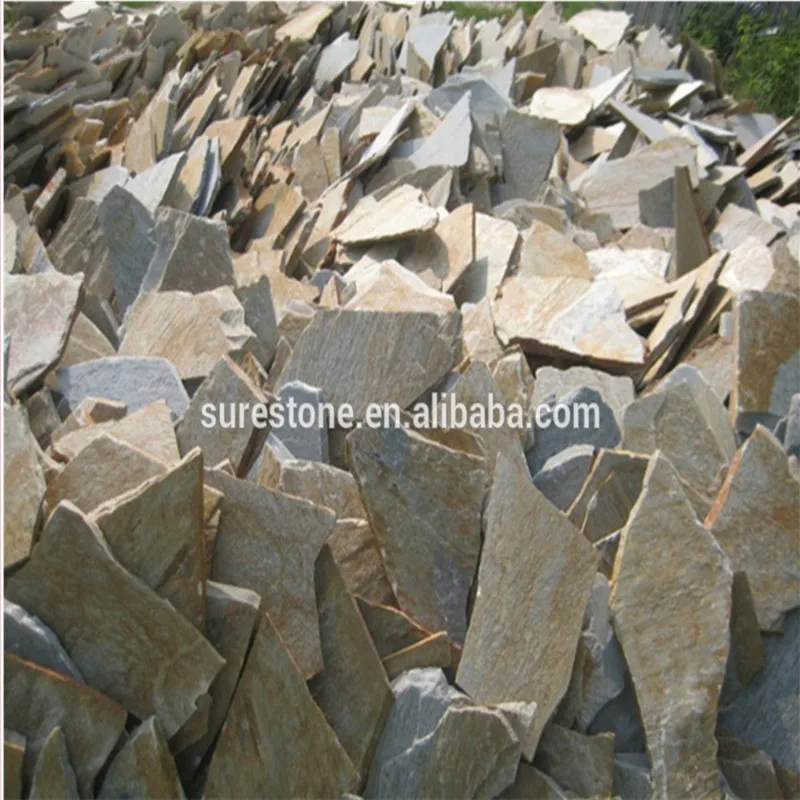 natural random paver stone/irregular slate /flooring crazy stone