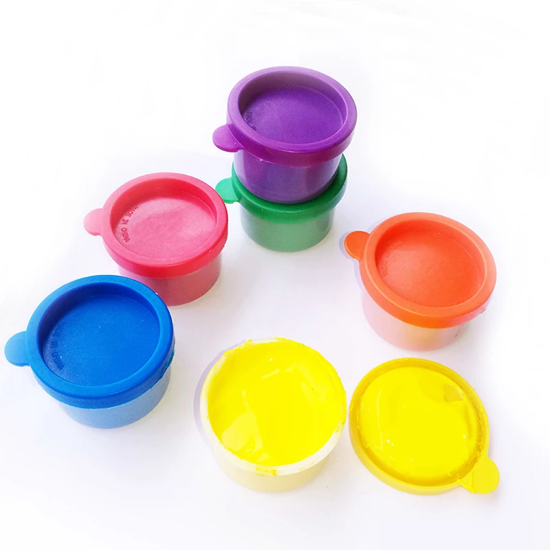3.52fl oz 4 Colors Water Based Kids Finger Paint