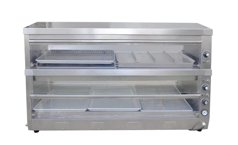 1.08/1.2m Commercial Hot Food Display Cabinet with Steam