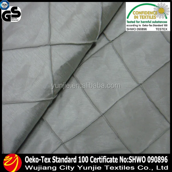 OEKO-TEX нейлоновая Полиэстеровая скатерть Pintuck