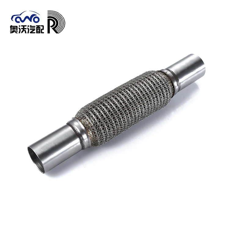 Rudin bellows with interlock Chinese best price sale titanium exhaust pipe&tube