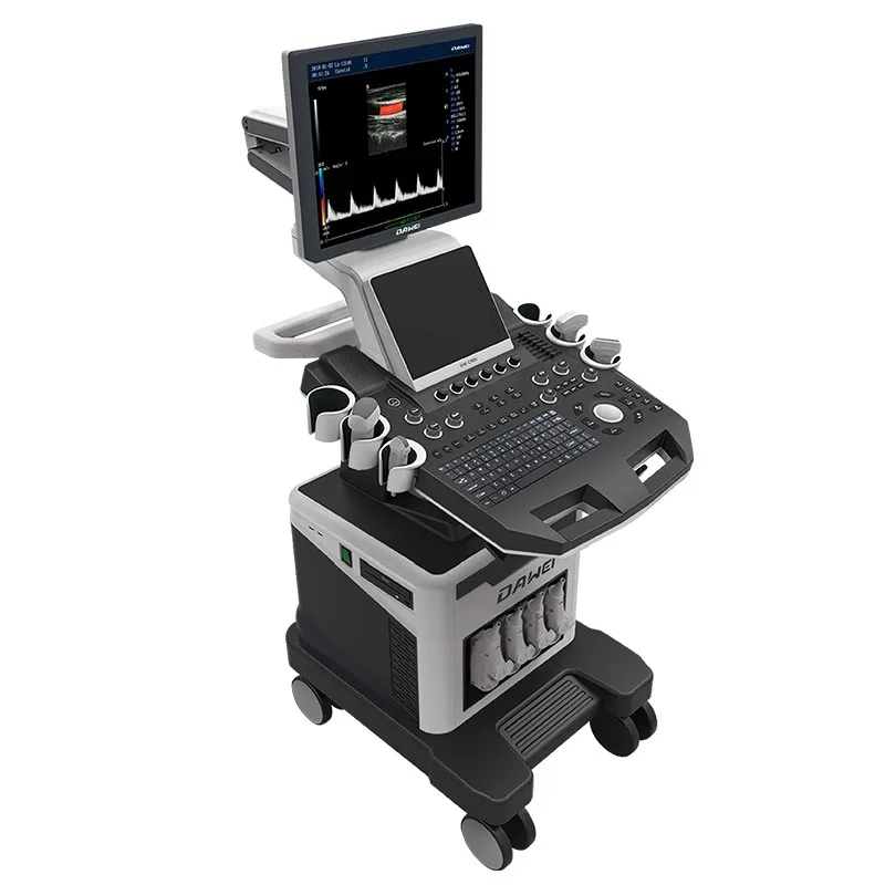 Cardiac 3D 4D Color Doppler Echocardiography Echo Machine, Portable Color Doppler Ultrasound Machine