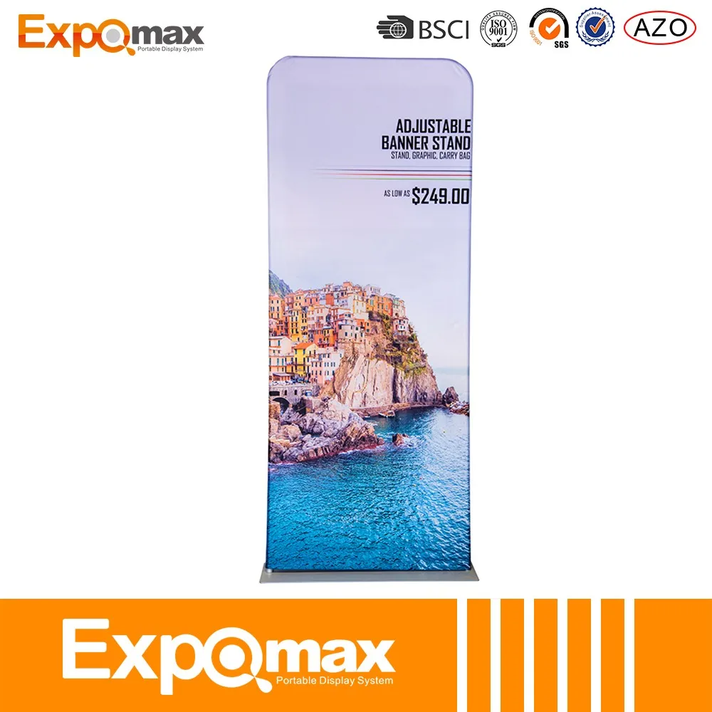 
 Торговый центр натяжение ткани шаг и повтор баннер стенд  