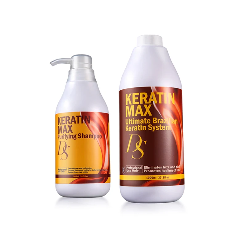 Профессиональный шоколад 5% бразильский разглаживающий кератин Лечение