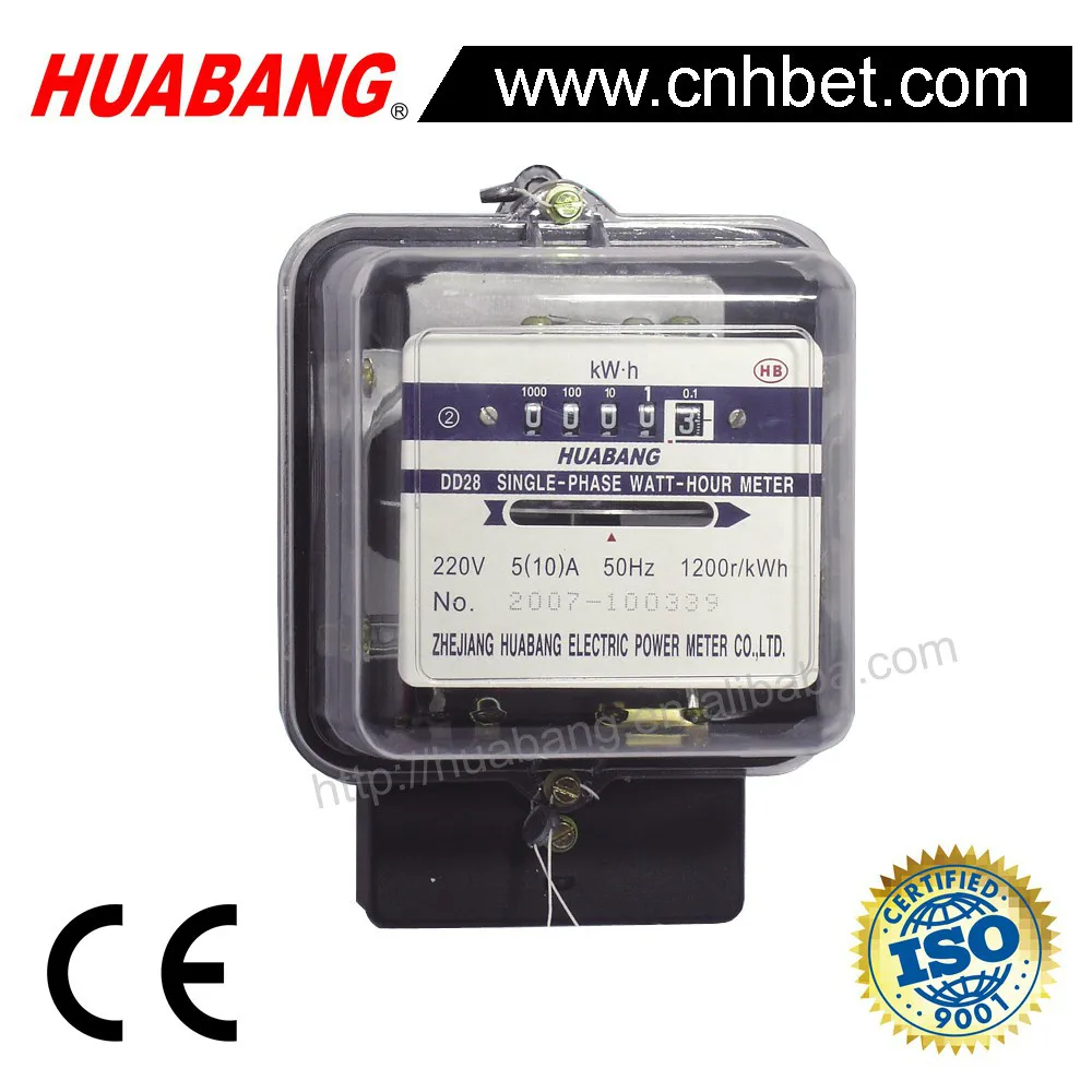 DD28 Single-phase electromechanical meter