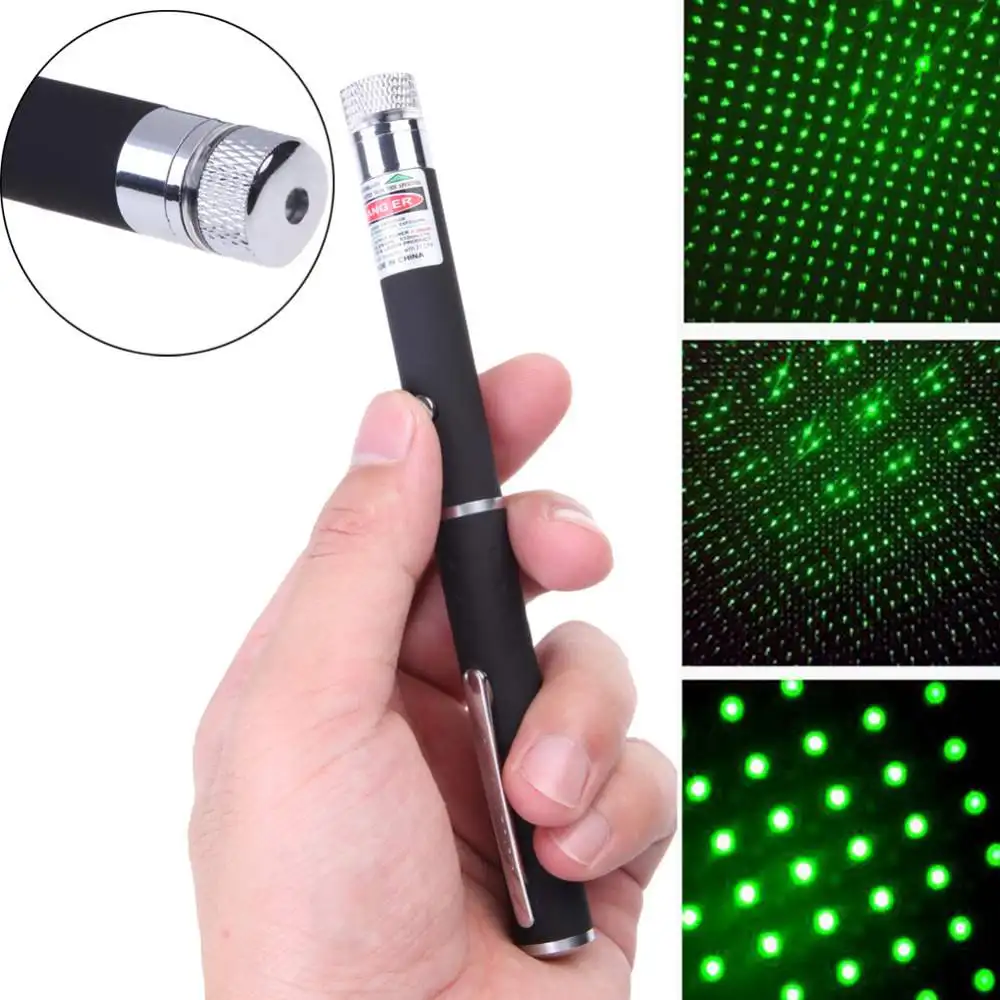 Portable Astronomy Laser Pointer 5MW 532NM Green Laser Pointer Pen Laser Cat Pointer