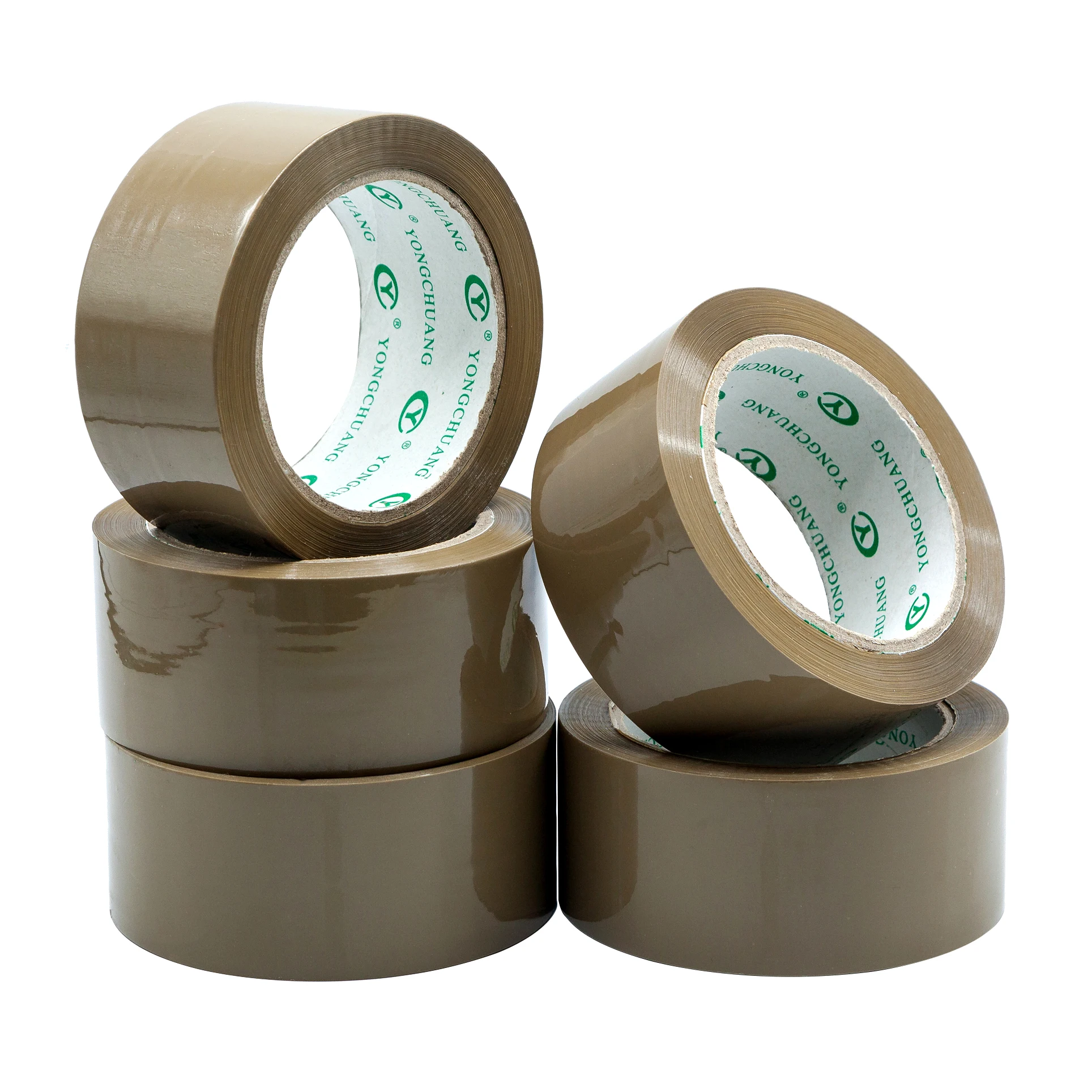 Hot sale high adhesive power brown BOPP adhesive packing tape for carton sealing