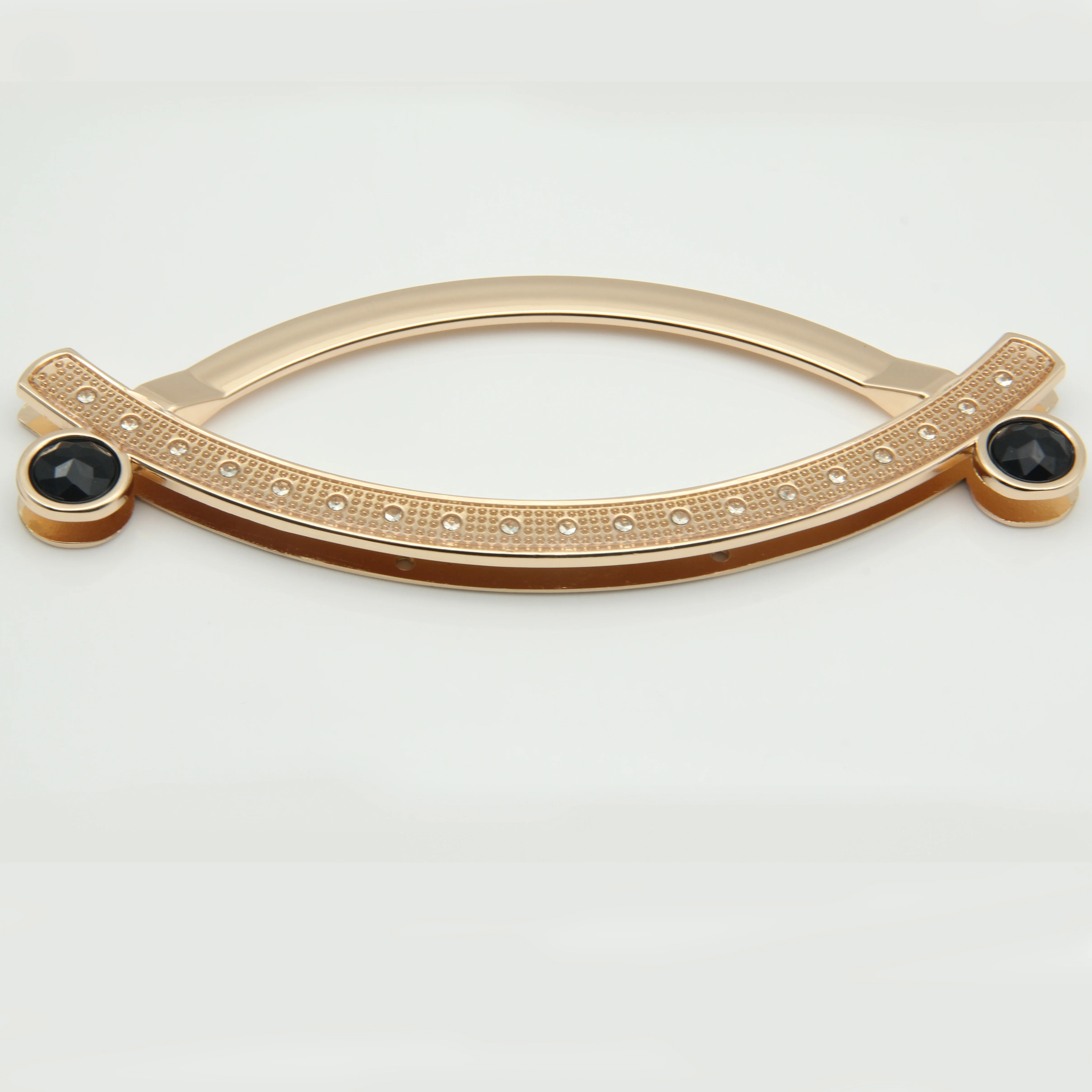 Fancy Good Quality Women Bag Hardware Accessories Metal Bag Handles For Sale