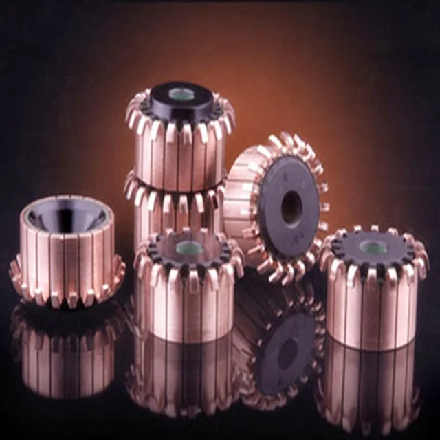 segmented starter motor commutator