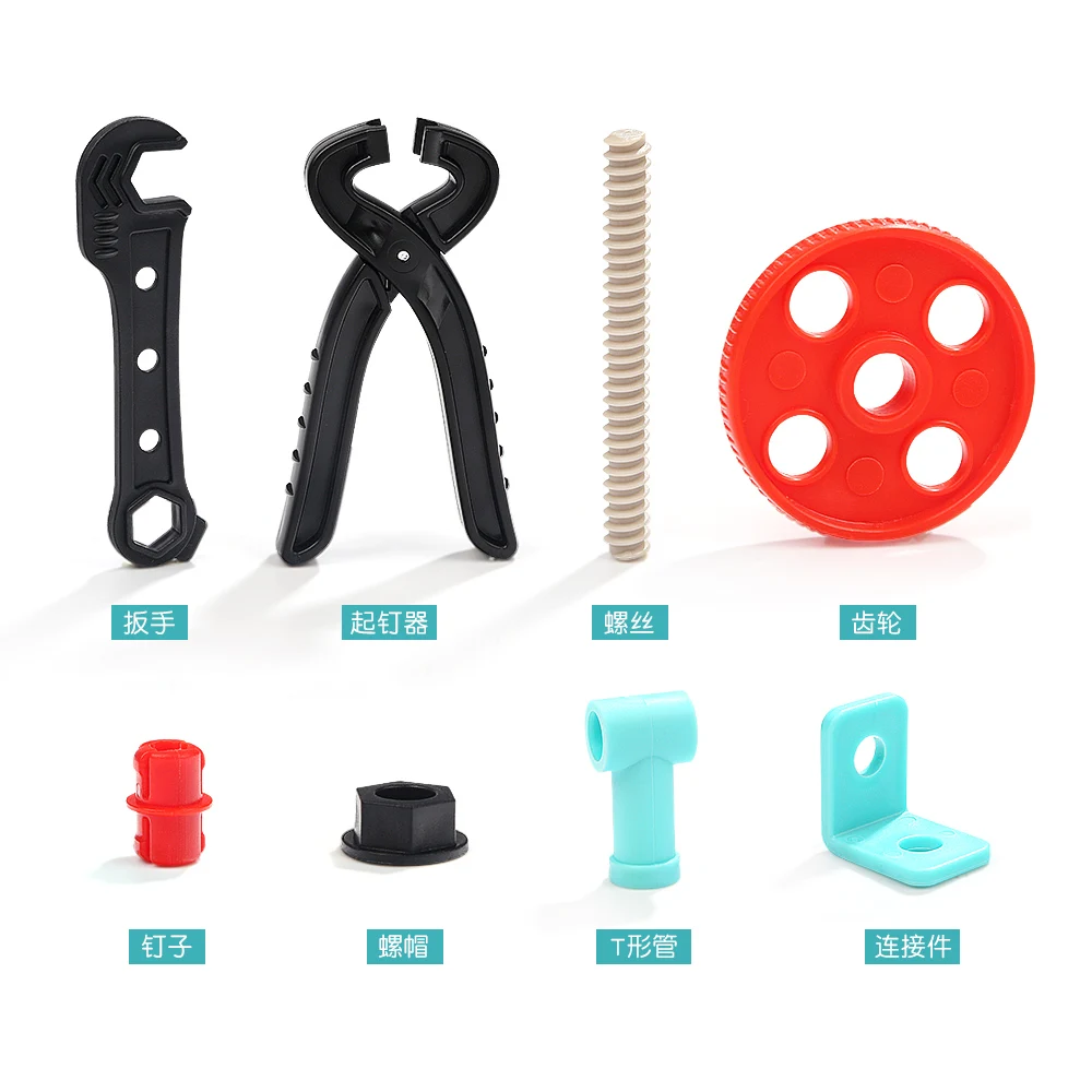 2014 china new innovative product handmade wooden toys organic baby toys Biddy tool box kids learning toys