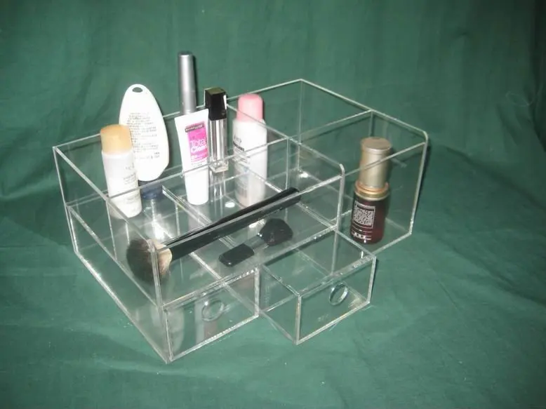 clear acrylic cosmetic