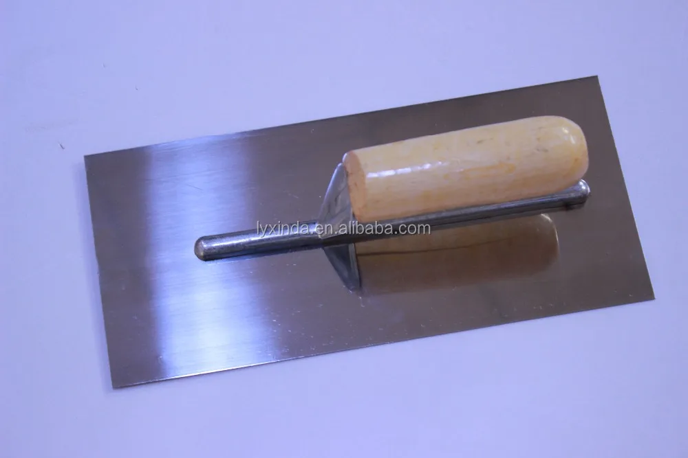 cement trowel in plastering trowel, trowel float for civil construction hand tools