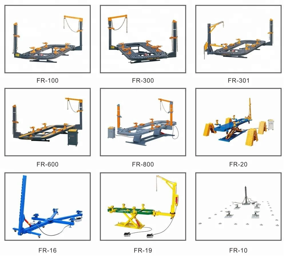 FR-300 LANDER Car Body Alignment Machine Auto Frame Pulling System