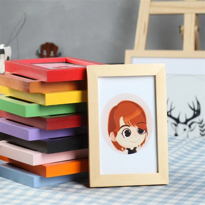Picture Frame Photo Frame Decorative Wood Promo Silk Screen Printing