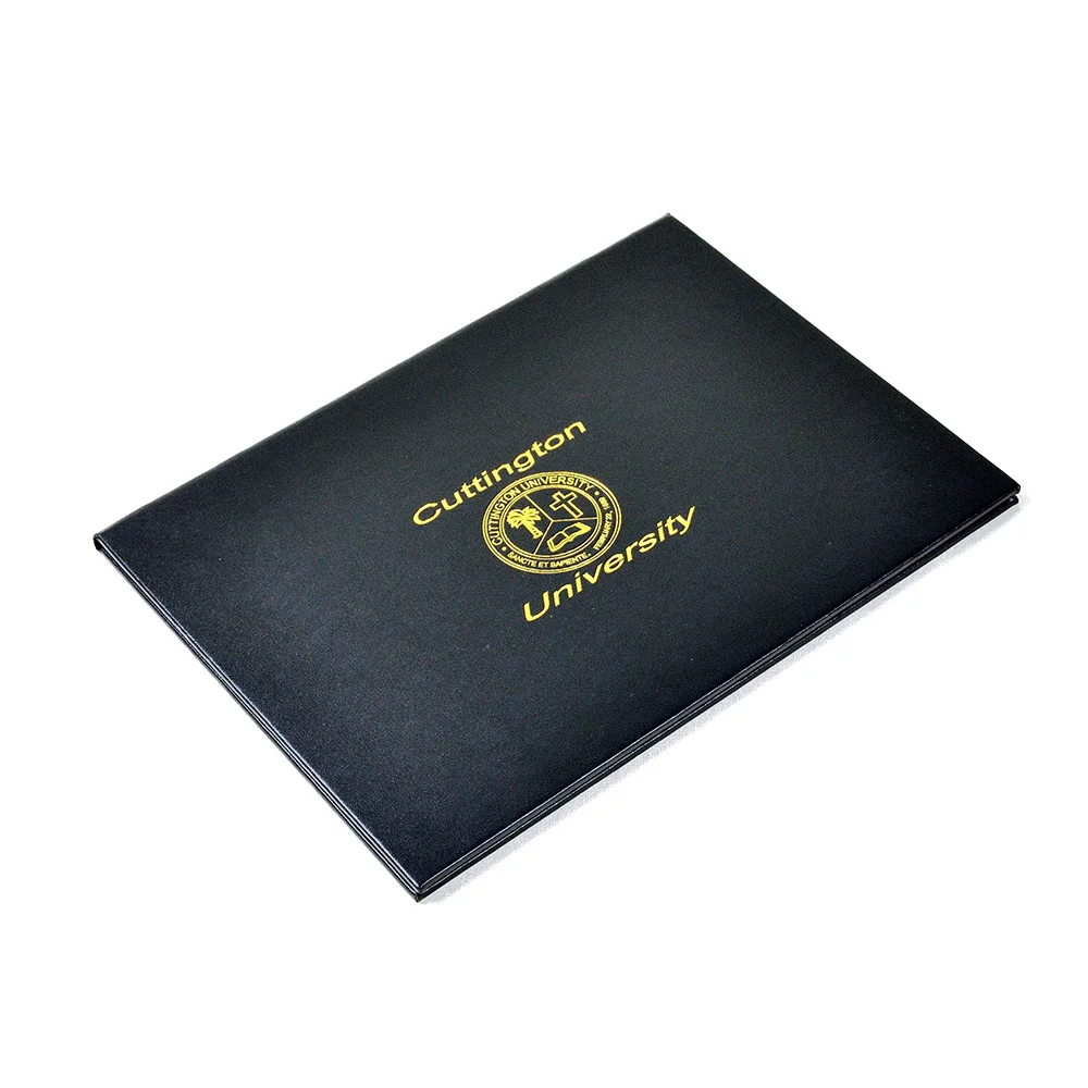 Держатель для сертификата выпускного сертификата A4 кожаный держатель для диплома/сертификата папка для выпускного