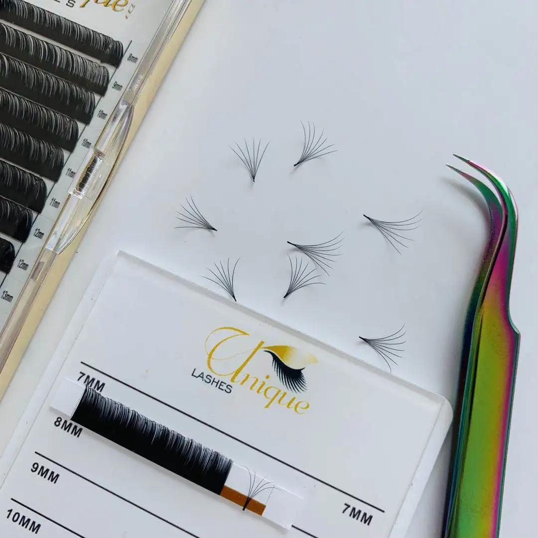 Mega volume eyelash extensions 0.03 0.05 0.07 false eyelashes volume lashes