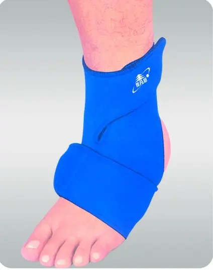 Fitness ankle support brace custom logo ankle socks adjustable elastic wrap sleeve ankle warmer
