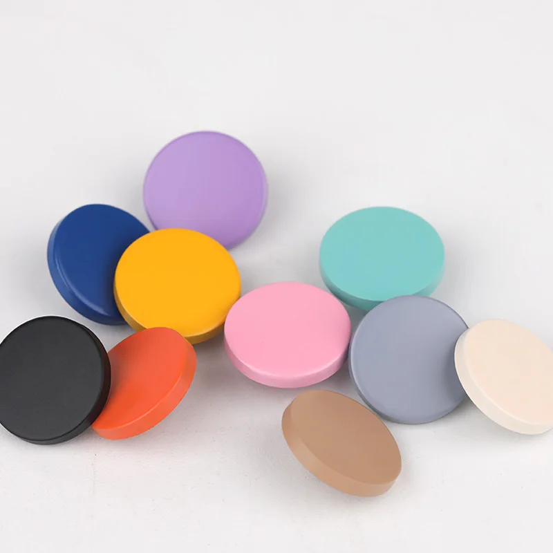 
custom made garment accessories 15mm/17mm colored zinc alloy metal snap button for jackets 