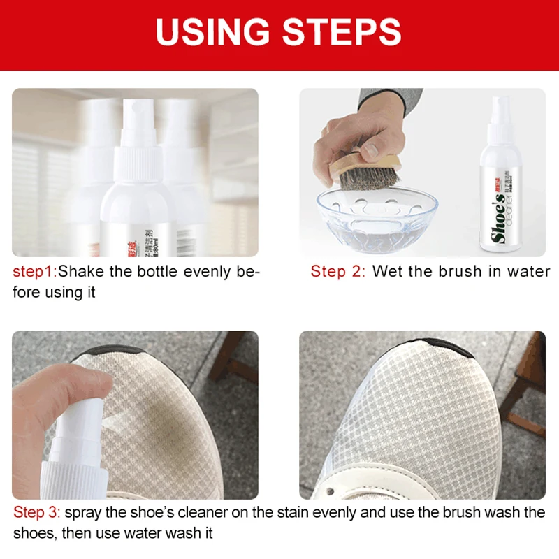 
OEM sneaker cleaner shoe cleaning kit for white shoes with OEM 