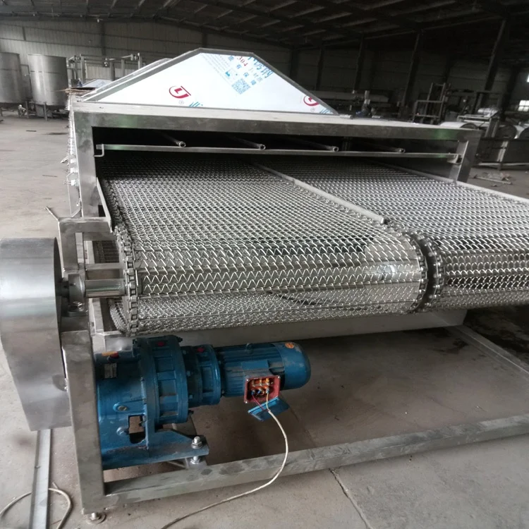 
Commerical Conveyor belt continuous sweet potato roasting machine sweet Potato walnut kernel roasting production line 
