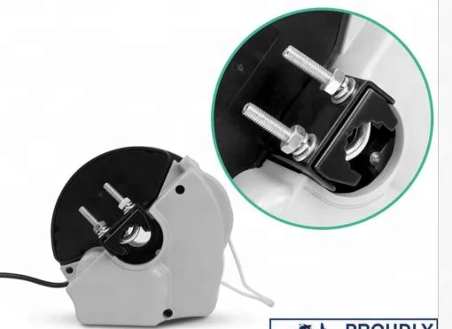 Garage roller shutter door motor