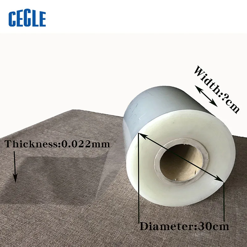 Rolls  BOPP cellophanes for perfume box wrapping machine