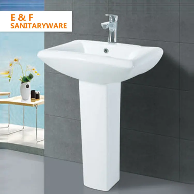 Eiffel contemporary hospital toilet hand wash basins small pedestal ceramic bathroom sink wall hung half round wash basin