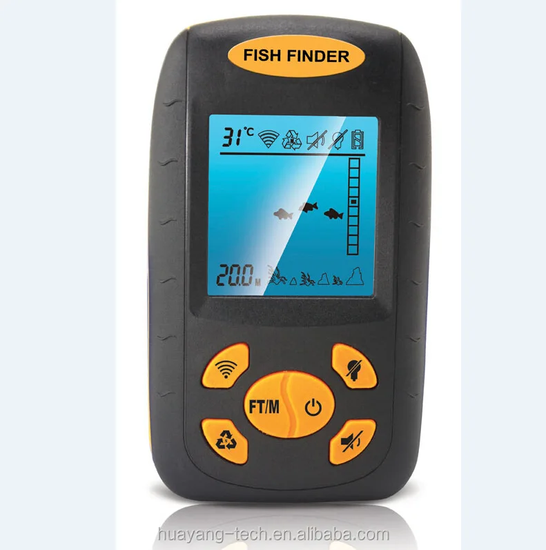 JL-001 Small HandHeld Fish Finder / HandHeld Echo sounder / HandHeld depth sounder