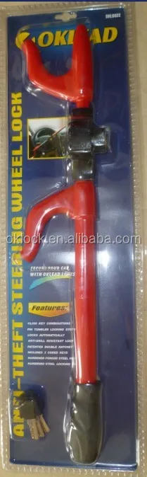 easy-usage steering wheel lock