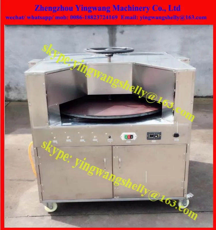Gas Arabic Bread Tortilla Pita Bread Roti Making Baking Oven Machine