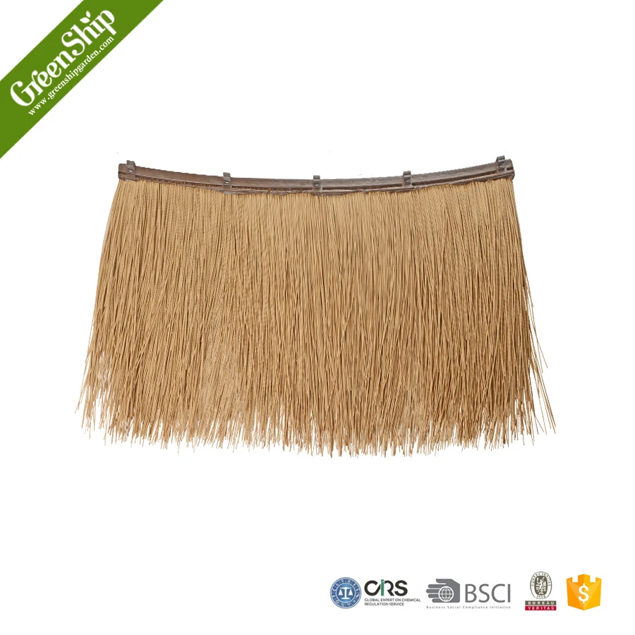 Grass reed thatch tiles for synthetic thatch roofing/cabin/ gazebo/pavilion/cabana