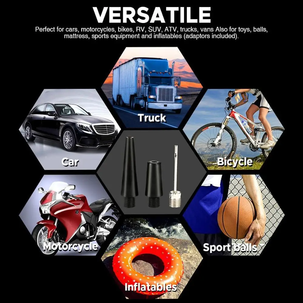 New in box 150 Psi Ultra Heavy Duty DUAL Metal Cylinder Air Compressor