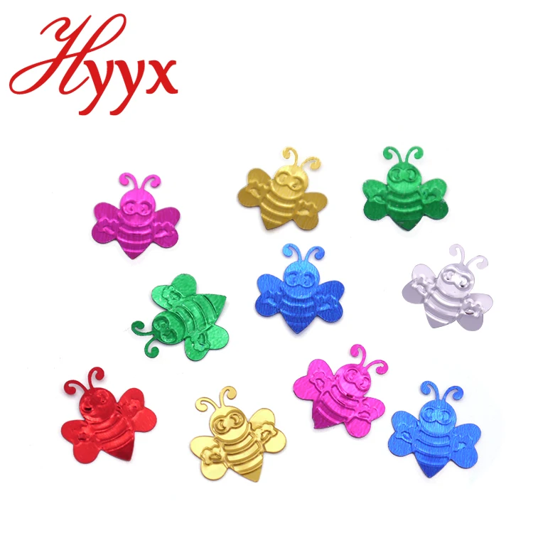 
HYYX Large Different Sizes Quality Craft Bulk Loose Colorful Sequins 