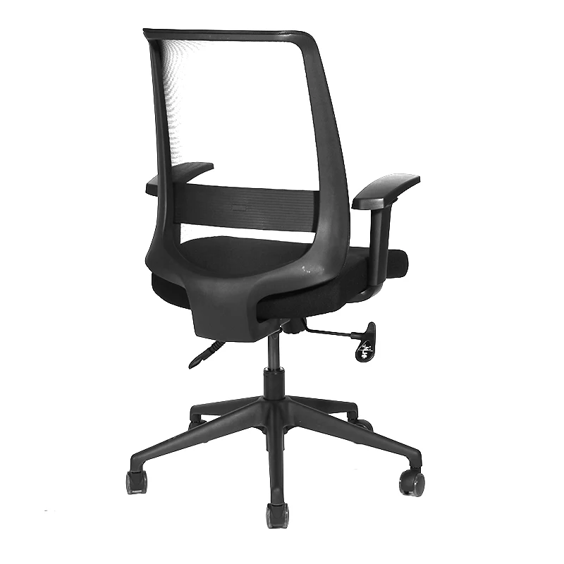 KingMay BIFMA Standard Mid Back Adjustable Armrest Nylon Base Swivel Task Office Chair