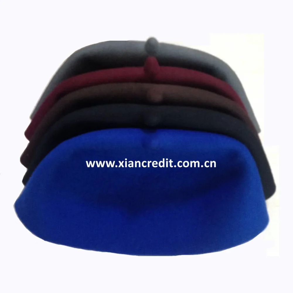 Черная накидка в мусульманском стиле Мужская мусульманская шляпа из шерсти