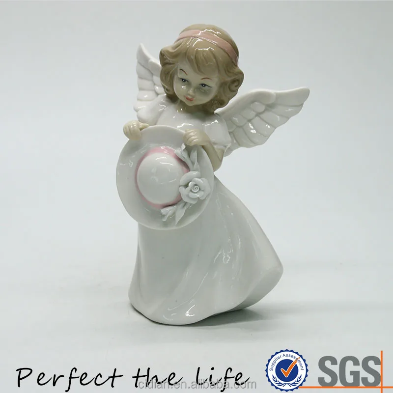 White wing fairy lovely little angel figure
