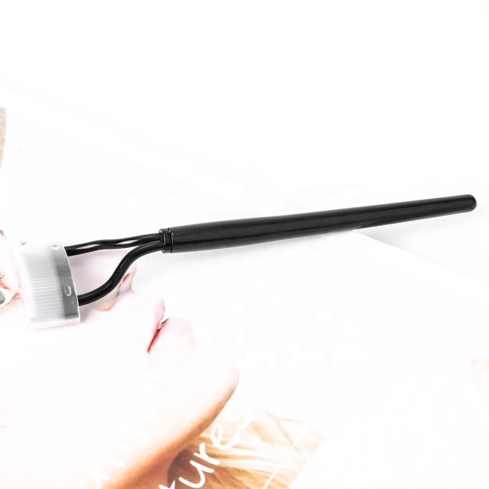 Professional Metal Teeth Separator Black Eyelash Comb Brush