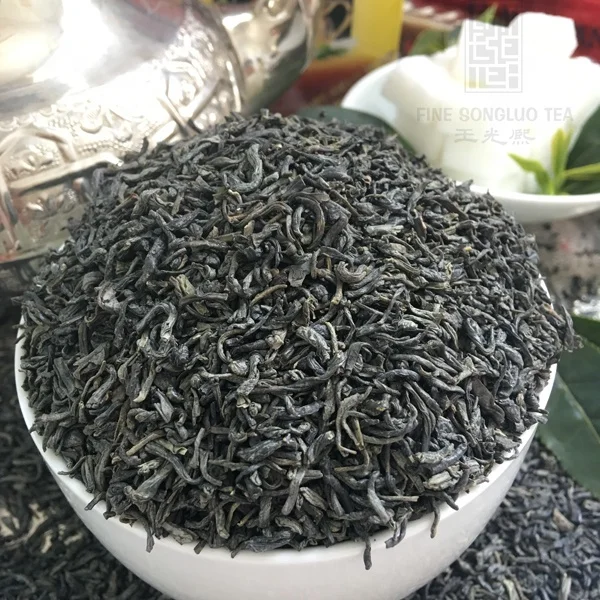 
weight loss Product - chinese green tea chunmee with eyebrow shape 