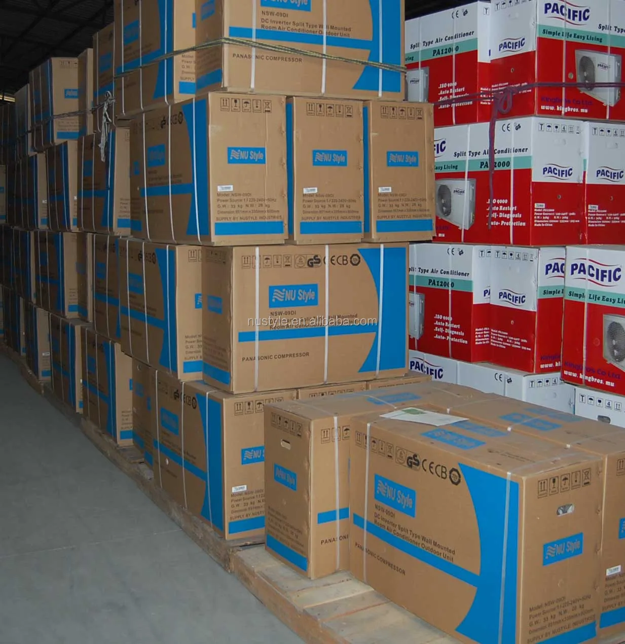 R410a aire acondicionado (7000BTU, 9000BTU, 12000BTU, 18000BTU, 24000BTU, R22/R410a, 50HZ/60HZ)