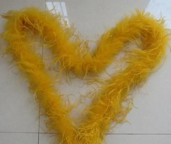 
Wholesale price peach ostrich feathers boa for wedding decorations feathers 