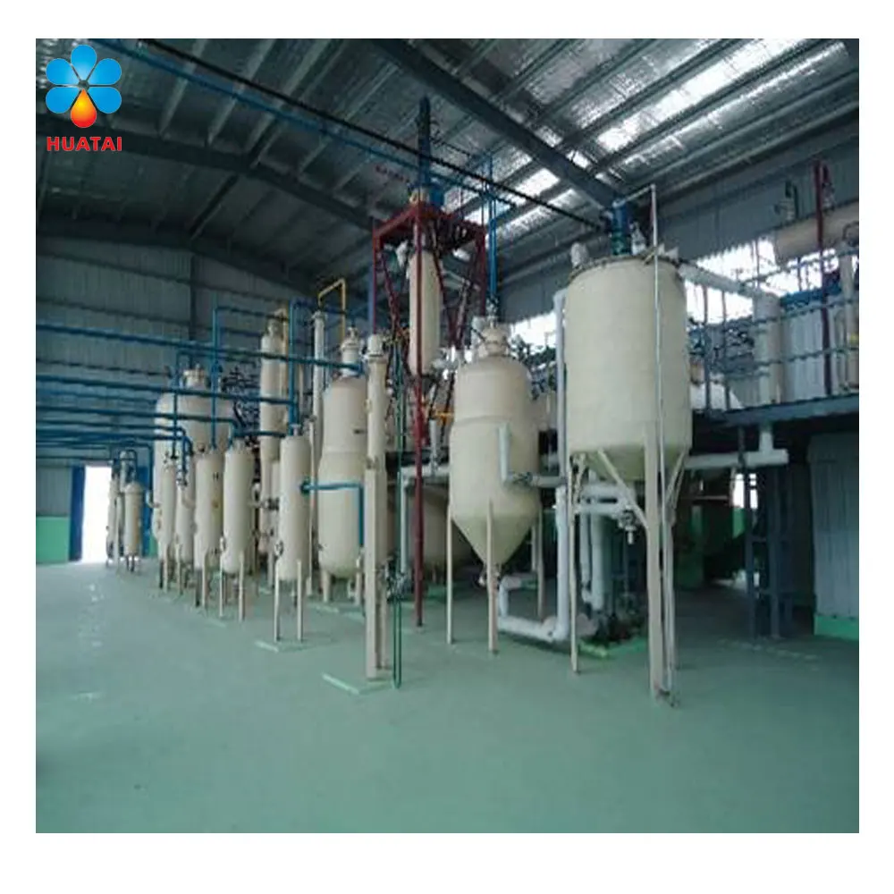 full production line small type Soybean Seed Oil Refining Processing Line